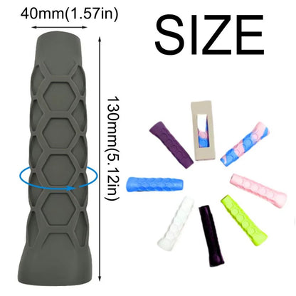 High Elastic Pickleball Racket Handle Sleeve Non-Slip Sweat Absorption Pickleball Racket Grip Cover Octagonal Honeycomb