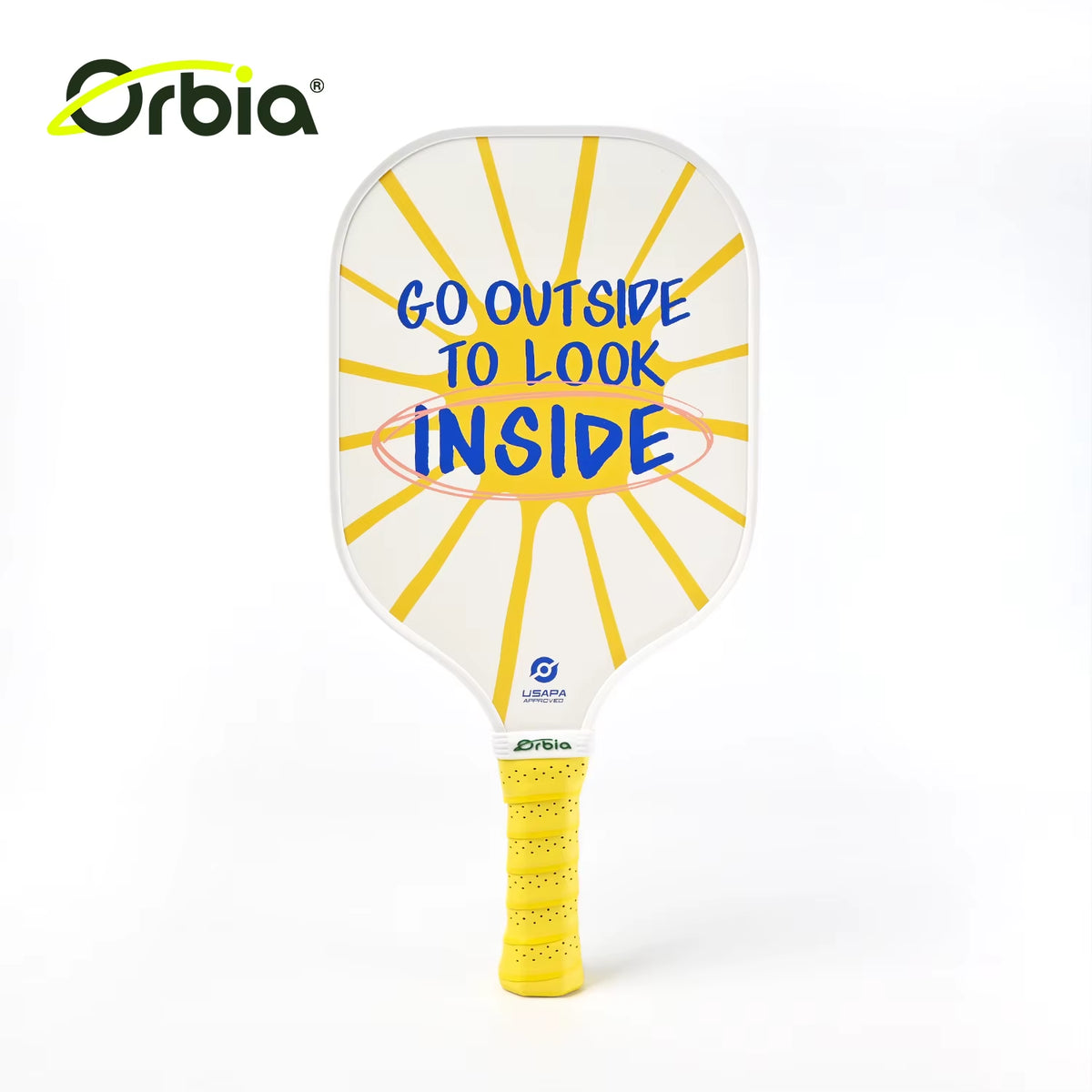 Orbia Pickleball Paddle with Carbon Surface USAPA Approve Carbon Fiber Pickleball Racket Honeycomb Core Pickleball Paddle