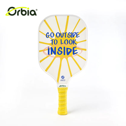 Orbia Pickleball Paddle with Carbon Surface USAPA Approve Carbon Fiber Pickleball Racket Honeycomb Core Pickleball Paddle