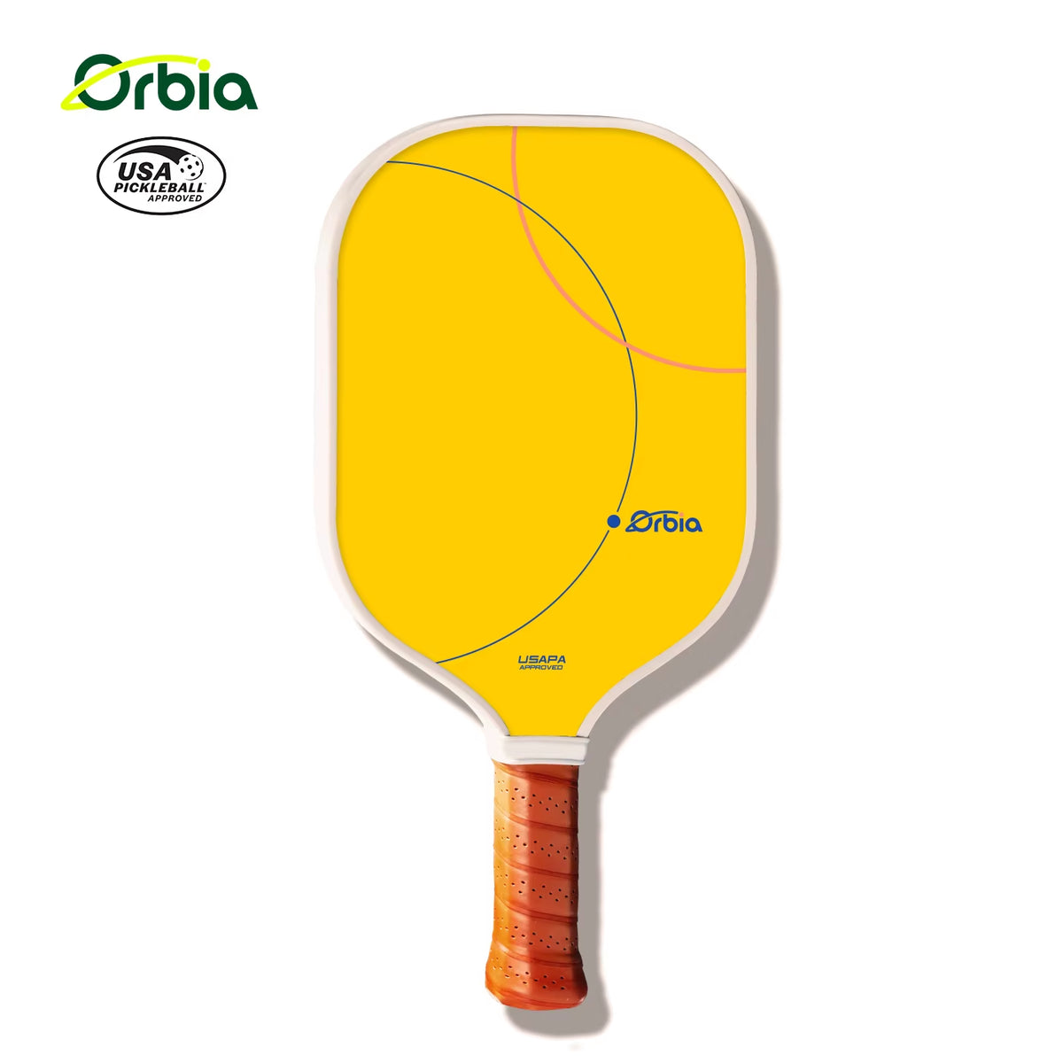 Orbia Pickleball Paddle with Carbon Surface USAPA Approve Carbon Fiber Pickleball Racket Honeycomb Core Pickleball Paddle
