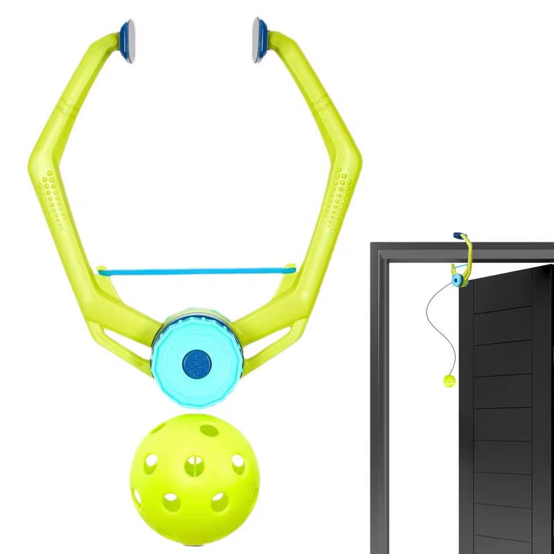 Door Pickleball Games over the Door Adjustable Doorway Game Pickleball Trainer Doorjam Pickleball Kit for Home Games