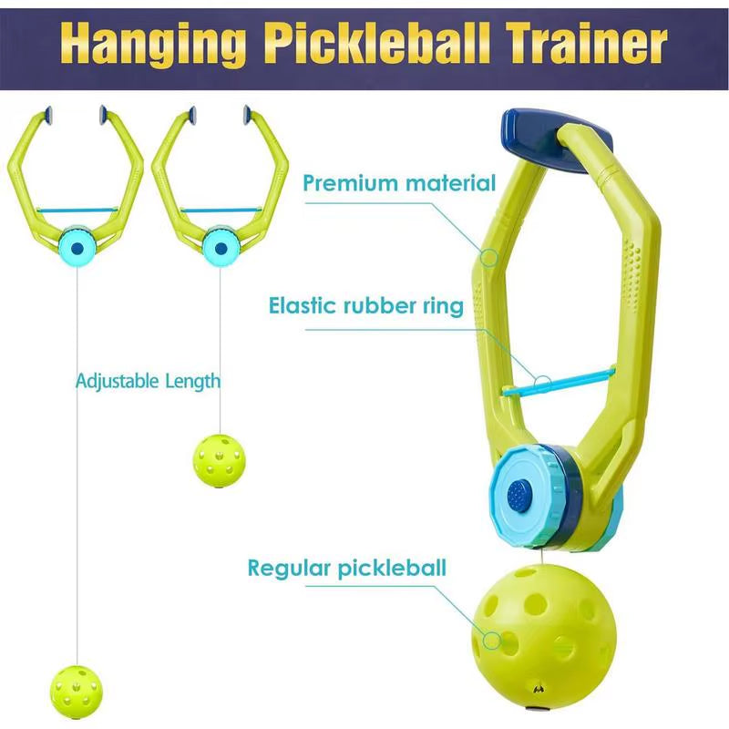 Door Pickleball Games over the Door Adjustable Doorway Game Pickleball Trainer Doorjam Pickleball Kit for Home Games