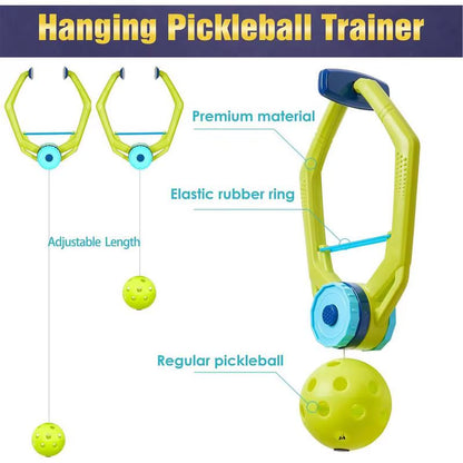 Door Pickleball Games over the Door Adjustable Doorway Game Pickleball Trainer Doorjam Pickleball Kit for Home Games